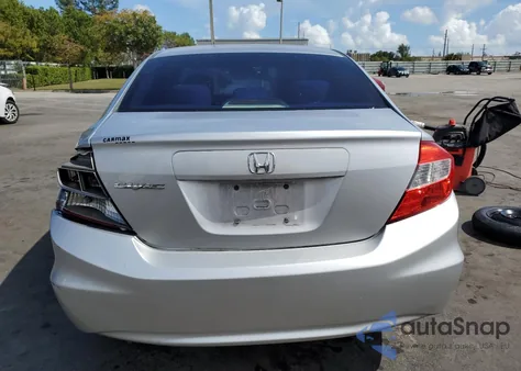 2012 Honda Civic Lx from USA, damaged, VIN 19XFB2F5XCE064254